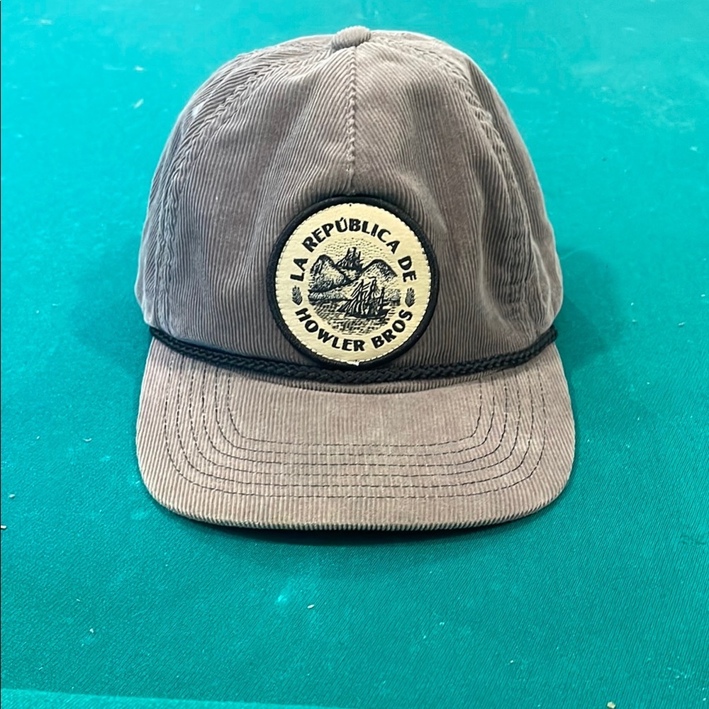 Howler Bros Gray Corduroy Cap